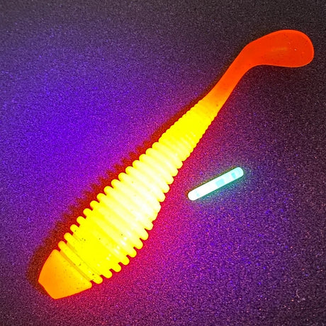 Soft Plastic McPaddles V2 6.5 Chartreuse Glow Abrolhos 3 Soft Plastic McPaddles V2 6.5 Chartreuse Glow Abrolhos