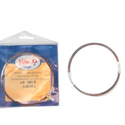 Leader No.9 15 X 105lb Straight Stainless Wire - Halco
