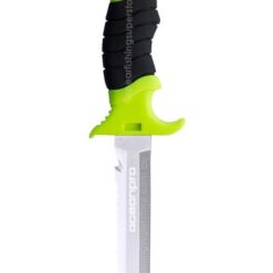 Dive Knife Shuka Blunt Tip Yellow - Oceanpro
