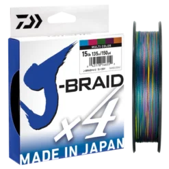 Braid J-Braid X4 15lb 135m Yellow Daiwa