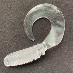 Soft Plastic Grubs 7 Cloudy White Glow Abrolhos