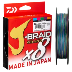 Braid J-Braid Grand X8 100lb 500m Multi-Colour Daiwa
