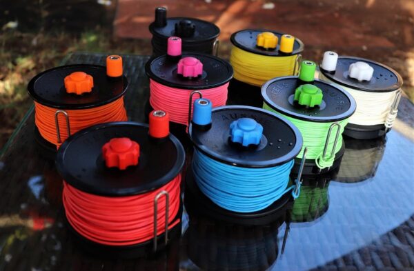 Reel Speargun Aussie Cuda Red W/ Yellow Controls 3 Reel Speargun Aussie Cuda Red W/ Yellow Controls