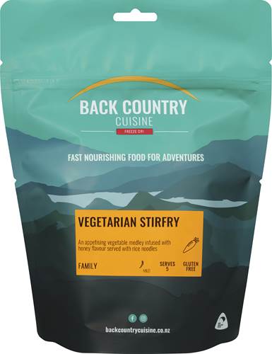 Back Country Vegetarian Stirfry 3 Back Country Vegetarian Stirfry