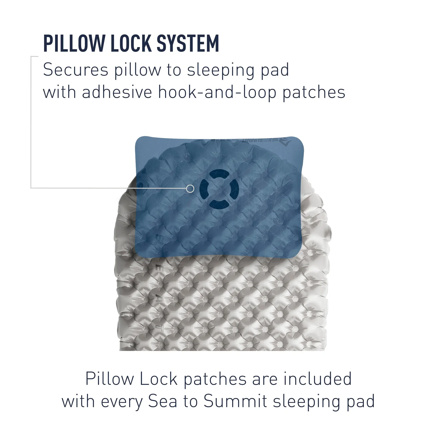 Pillow Foamcore Reg Navy - Sea to Summit 5 Pillow Foamcore Reg Navy - Sea to Summit - Image 3