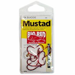 Hooks Big Red 4 Pkt Suicide 92554 Mustad