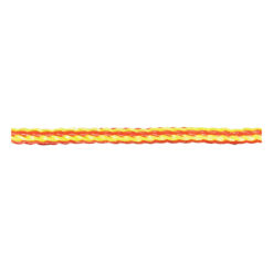 Rope Ski Red-Yellow 6mm Per Mtr Hollow Braid