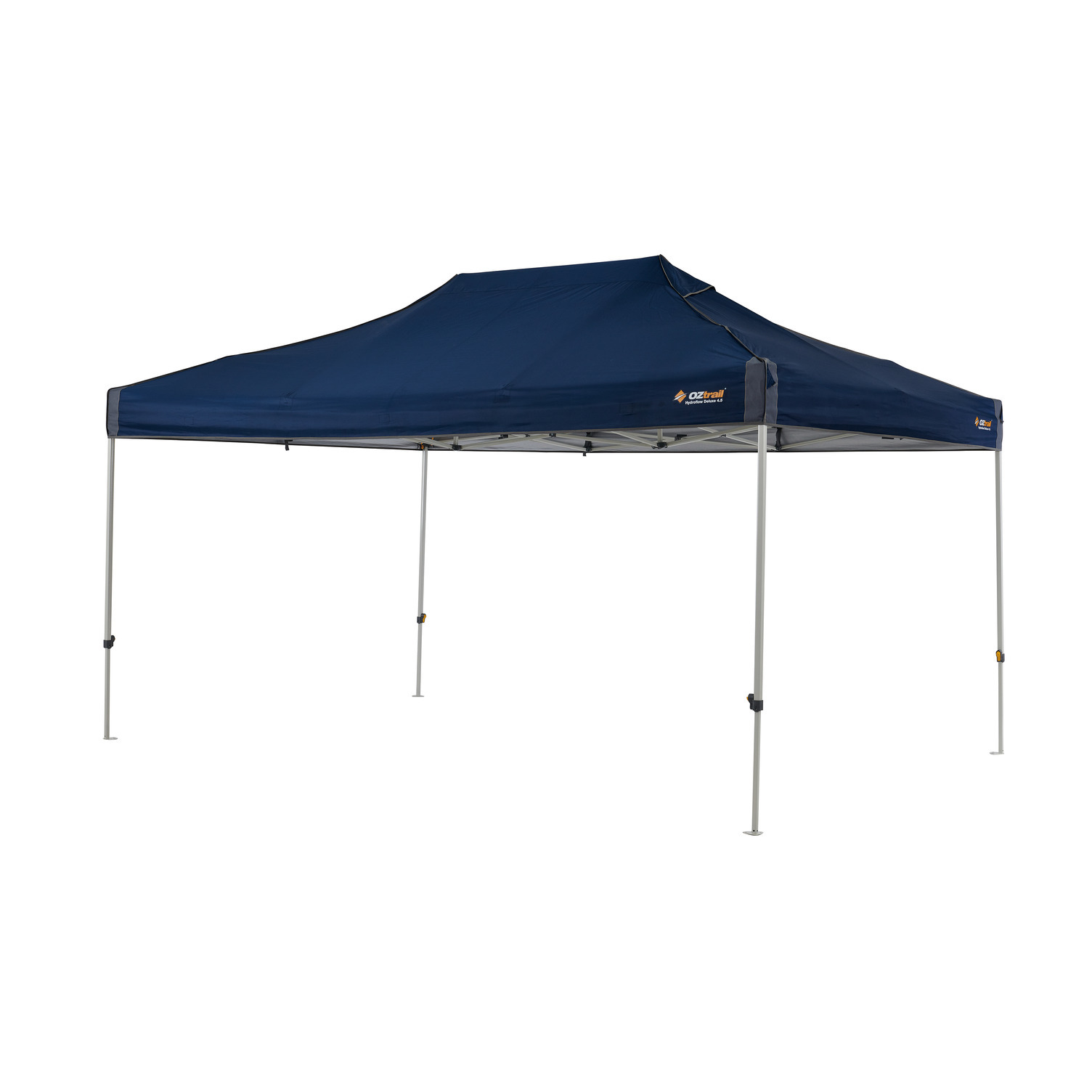 Gazebo 4.5 Blue Hydroflow Deluxe - Oztrail 3 Gazebo 4.5 Blue Hydroflow Deluxe - Oztrail