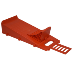 Wheel Level & Chock Kit Single Red - Coast to Coast