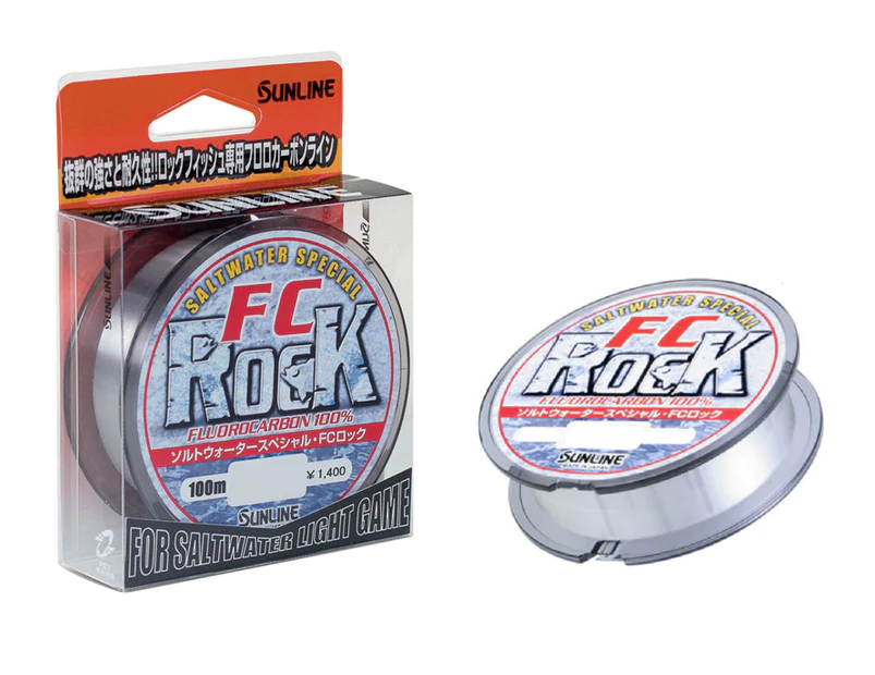 Leader FC Rock 80lb 20m - Sunline 3 Leader FC Rock 80lb 20m - Sunline