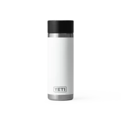 Yeti Rambler Bottle 18oz w- Hotshot Cap White