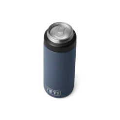 Yeti Rambler 250ml Colster Navy 6 Drinkware ColsterSlim 12oz Navy Studio ThreeQuarter
