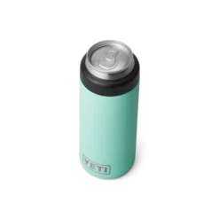 Yeti Rambler 250ml Colster Seafoam 7 Drinkware ColsterSlim 12oz Seafoam Studio ThreeQuarter