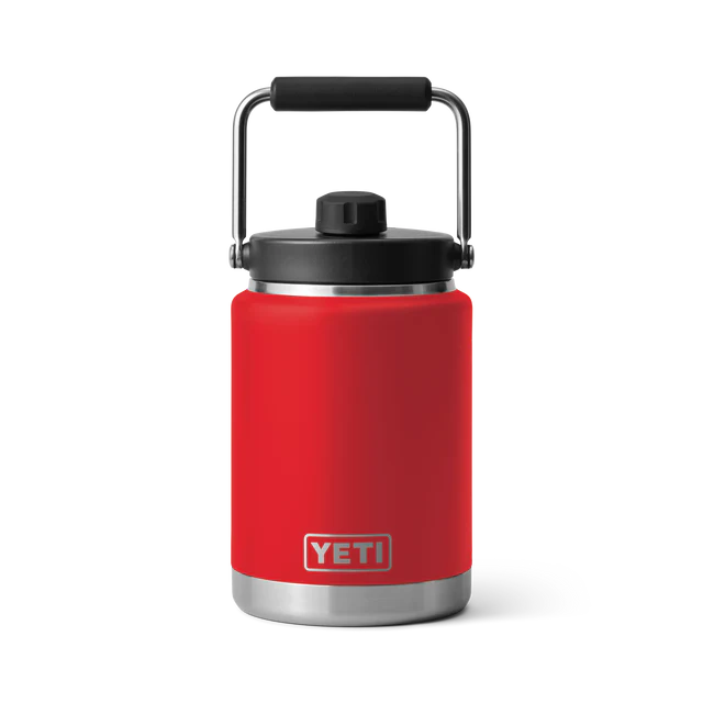 Yeti Rambler Jug Half Gallon Rescue Red