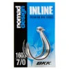Inline Eye Single Hook 160lb 7/0 - Nomad Design
