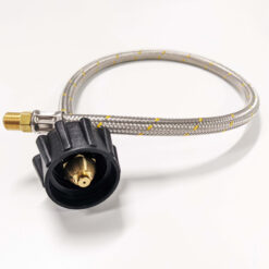 Gas Hose Pigtail 6mm x 450mm x 1/4 LCC27 6LCC270450NPT - Bromic